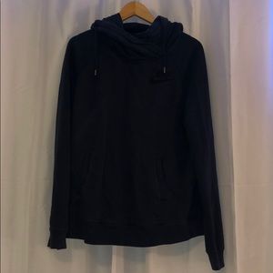 Navy Nike turtle neck sweater.